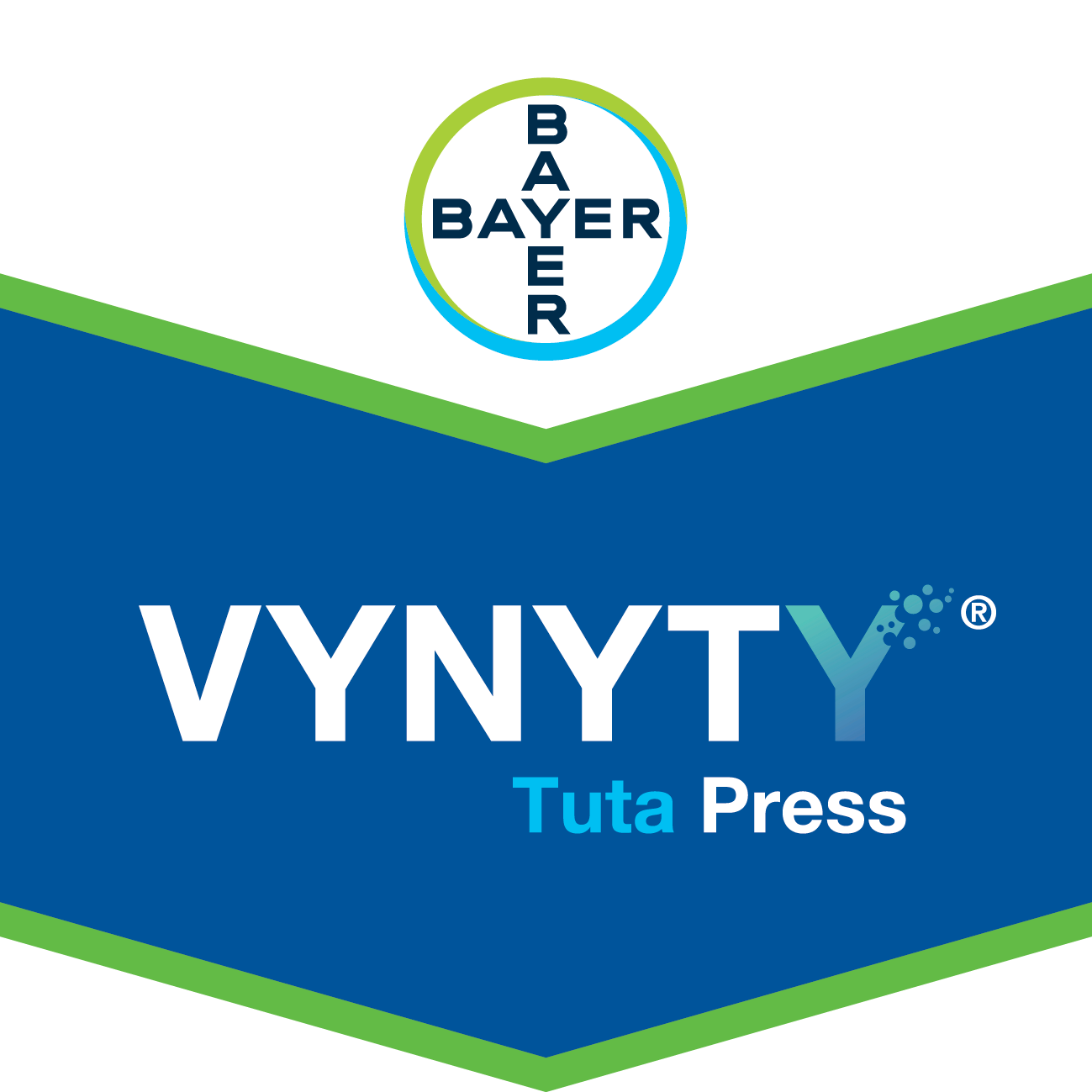 VYNYTY® Tuta Press brand tag